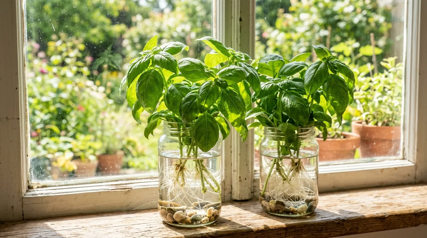 13 Indoor Herbs You Can Grow in Water Easily